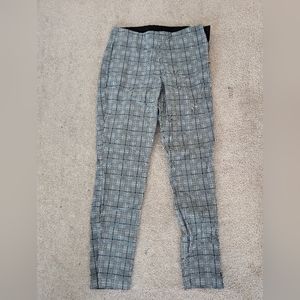 Old Navy Pull on Plaid Dress Pants with side zipper